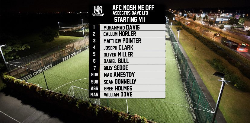 OffAfc's tweet photo. ⚽️GAMEDAY⚽️

A few changes made by the gaffer for today’s double header. A much needed 6 points for the Noshers. Maybe a change has been needed. 

After a disappointing 3 weeks, today is the day for the Noshers to get their first (of many) W’s. 

#CMONYOUNOSH https://t.co/EmwywWZygw