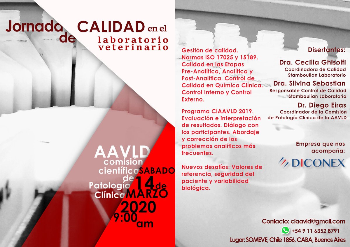 AAVLD - Asoc. Arg. de Vet. de Lab. de Diagnóstico tweet media