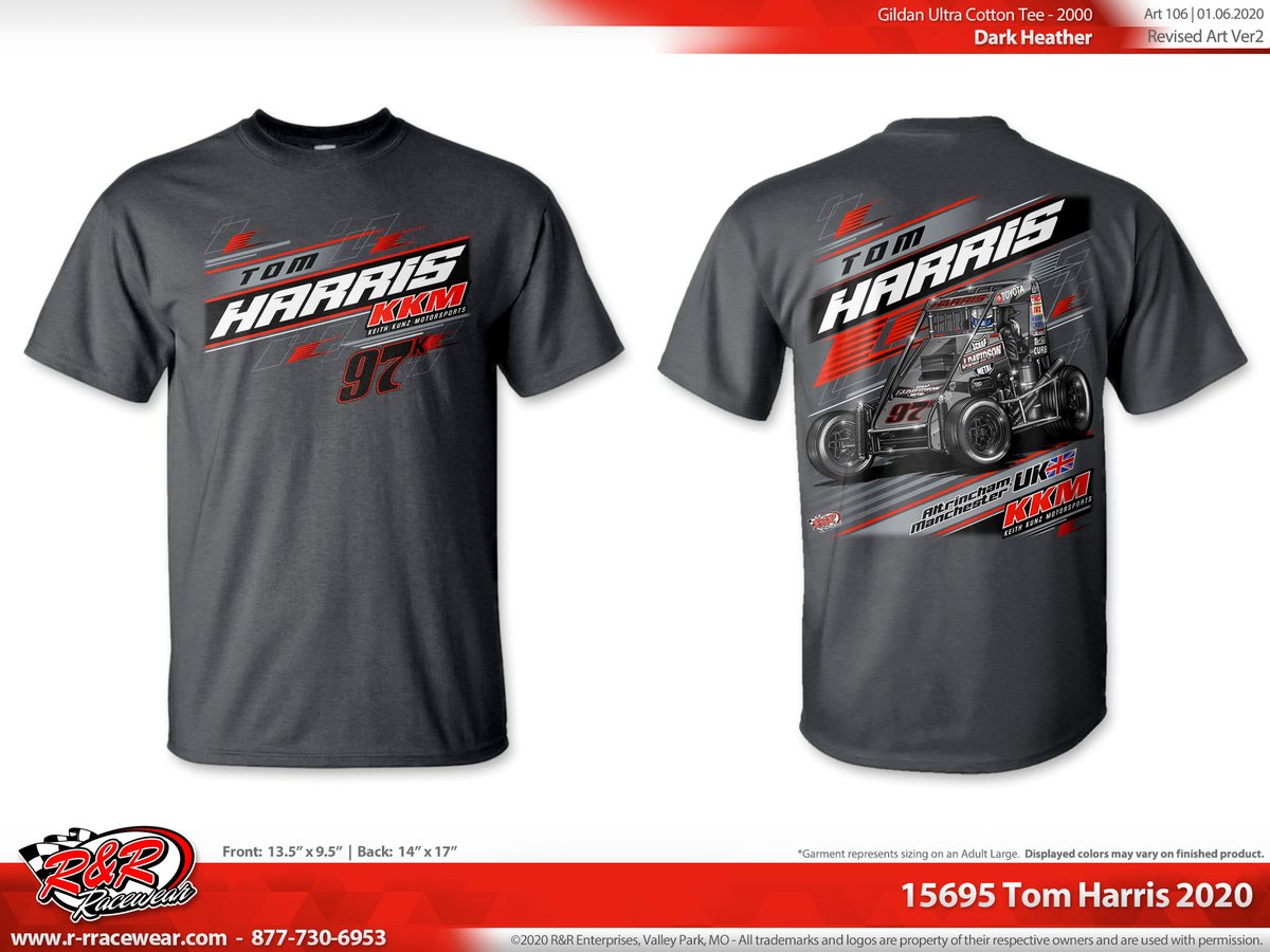 Good Luck <a href="/cbnationals/">Chili Bowl Nationals</a> <a href="/Harris84Tom/">Tom Harris</a> in his debut in the <a href="/JDavidsonScrap/">J. Davidson</a> <a href="/KeithKunz/">Keith Kunz</a> Hot Rod! Fans be sure to check out his apparel trackside at the KKM trailer or on here 👉 r-rracewear.com/collections/to…