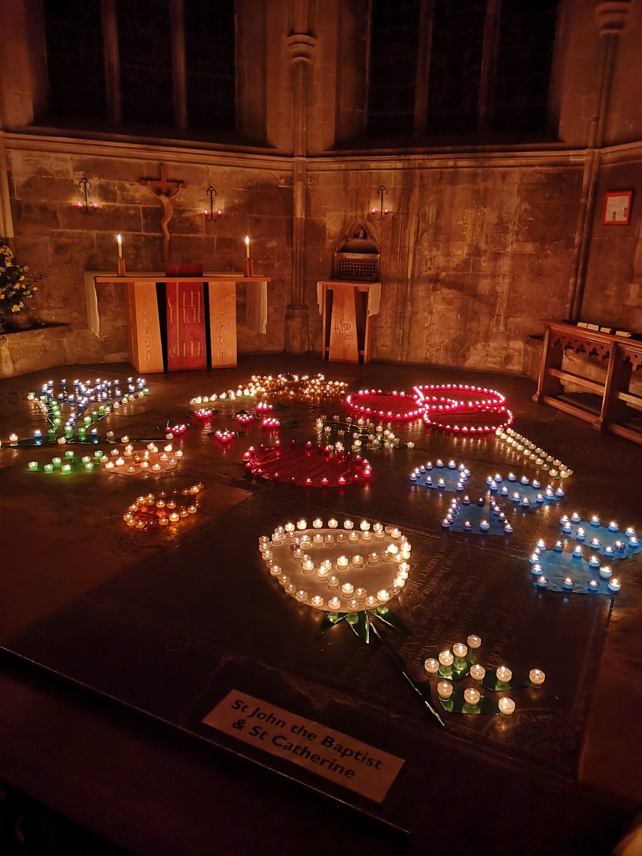 Well done Tewkesbury Abbey #followThestar