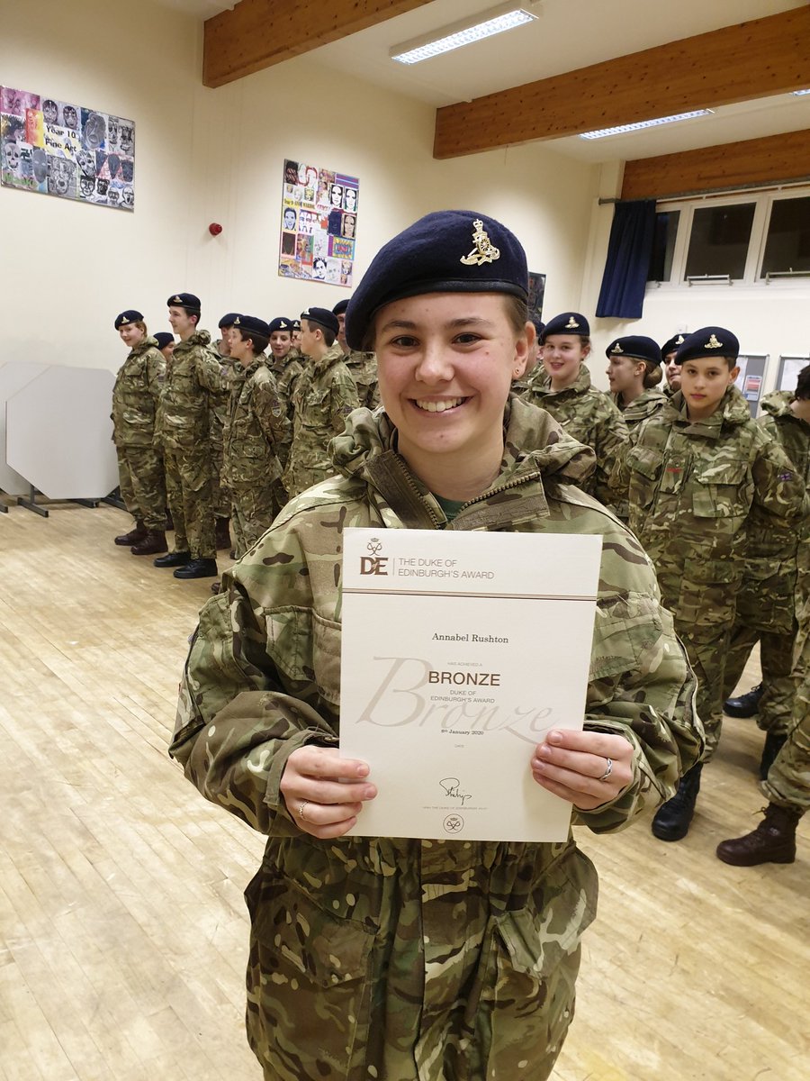 WiltsACF_DofE's tweet photo. Fantastic first #DofE visit of the year at Lavington, a Detachment full of enthusiastic cadets and encouraging staff! Forms handed out, cadets logged on and a Bronze Award presented to Cdt Rushton! #inactiontogether #goingfurther @WiltsACF @ACFADofE @DofEMichelle https://t.co/t7PY3IwK9v