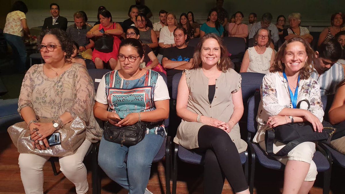 Nuestra Directora Nacional <a href="/xrivasa/">M. Ximena Rivas A.</a> felicitó a la agrupación por su primer disco y destacó que "son verdaderos músicos, no los define el hecho que tengan una discapacidad"