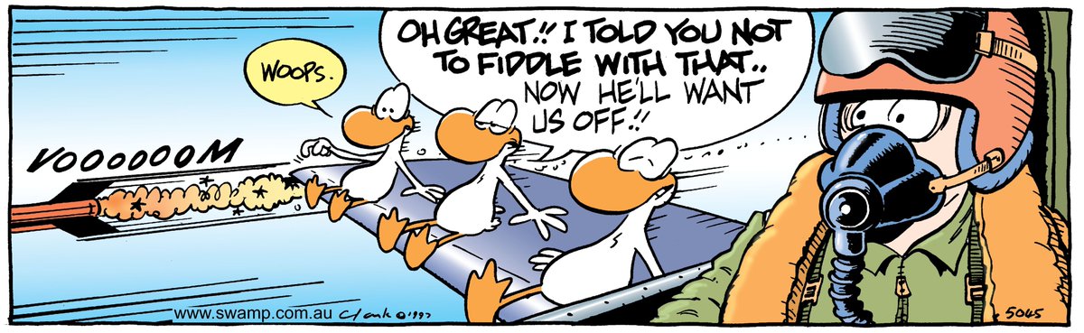 SwampCartoons's tweet photo. This cartoon is from new release of 30 'Golden Oldies' colour cartoons on @Patreon for subscription $1US. Also there's 30 vintage 'Way Back When' Black &amp; White #cartoons from 1980's for $1. They're like a Swamp Book but online! Buy now and enjoy.....Gary
https://t.co/9aJYlXpqlQ https://t.co/B8XhfUP5QR