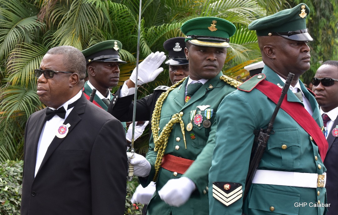 Today, I represented my Boss Gov <a href="/senatorbenayade/">Sir Ben Ayade</a> in the Wreath Laying Ceremony at the tomb of the unknown soldier in Commemoration of 2020 Armed Forces Remembrance Day Celebration,  held at the Millennium park Cenotaph, Calabar, Cross River State 
facebook.com/16046373431496…