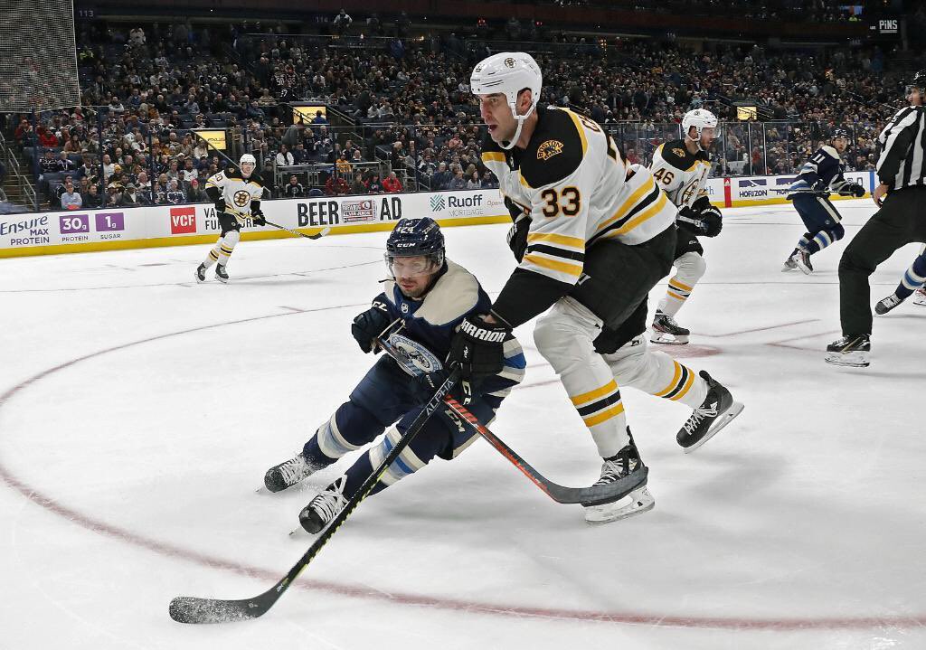 NoVa_Caps's tweet photo. Photo of the night. Nathan Gerbe, 5' 5" & Zdeno Chara 6' 9". #NotShopped (📸 NHL via Getty Images) https://t.co/z14yXrhLDX