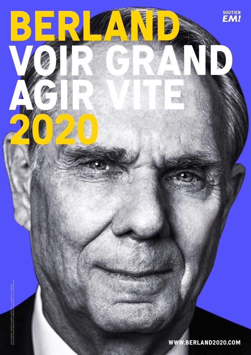 Faire de la politique autrement ça commence par communiquer et agir autrement ! ⁦@YvonBerland⁩ #laffiche #audacieuse