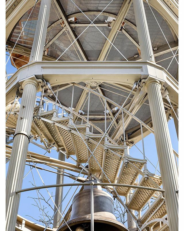 alex_severin's tweet photo. Original cast iron elements of the Harlem Watchtower were restored, with pieces lost or beyond repair were replicated. New tensioning rods, in stainless steel, will help mitigate some of the structural issues experienced by the tower since the very beginning of its service. … https://t.co/aekx4DjVOP