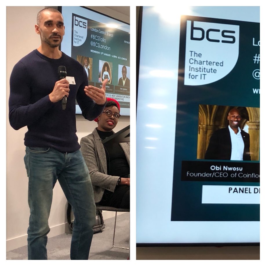 #bcstalks ⁦<a href="/BCSLondon/">BCS London Central Branch</a>⁩ ⁦<a href="/WeArePayUK/">Pay.UK</a>⁩  ⁦<a href="/EzechiBritton/">Ezechi Britton MBE</a>⁩ . We are talking Fintech 2.0.    There’s still a way to go before we get to Fintech as a Service, or me as a customer creating my own ‘bank of banks’ still plenty of scope!