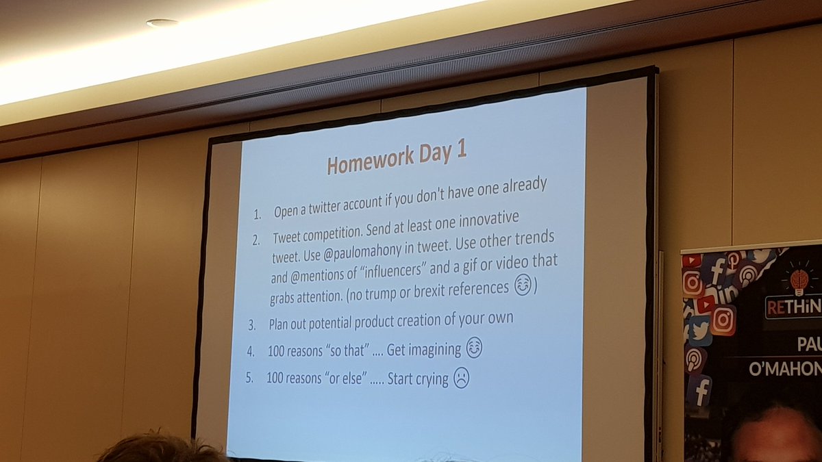 IngriddeBock's tweet photo. Hey this was an amazing day of the 3 day seminar of #rethinkandgrowrich @PaulOMahony in #berlin. Better then to sit at home doing nothing or watching a tv program like #GameOfThrones Maybe I'm a smart ass 😂👍 https://t.co/euRIpg0mKD