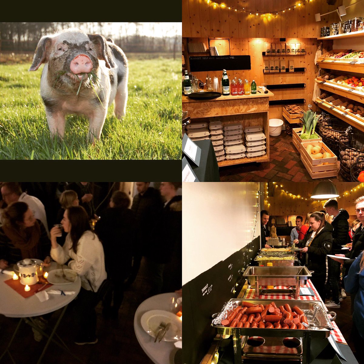 Zuiver boeren voor de toekomst!
Wat een leerzaam evenement! 
Studenten organiseerden vanmiddag een etentje en rondleiding op boerderij Zuuver in Buurse. 
Wat een gastvrij biologisch bedrijf! 
#hetlekkerstetenuitdenatuur