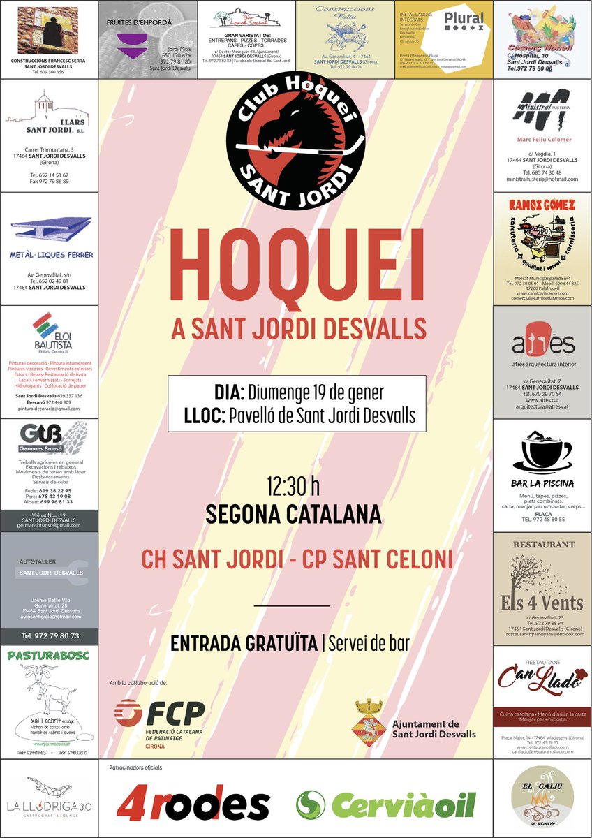 Club Hoquei Sant Jordi Desvalls tweet media