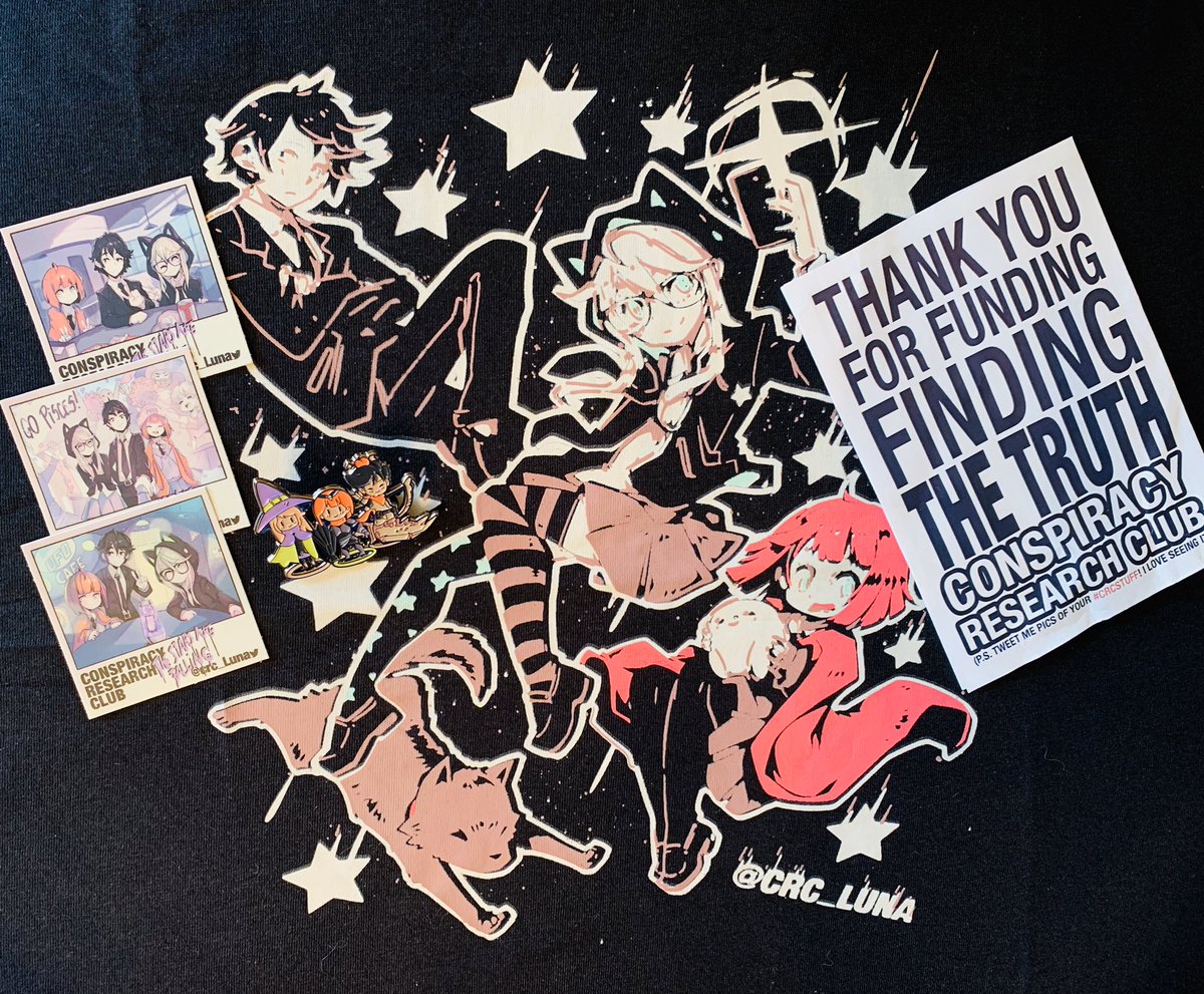voidstorms's tweet image. My patreon package from @CRC_Luna arrived today!! Everything looks amazing and the packaging is always so cute! I love the fun tape. If you haven’t read CRC I would highly recommend checking it out! 💚 #ConspiracyGangGANG -_-