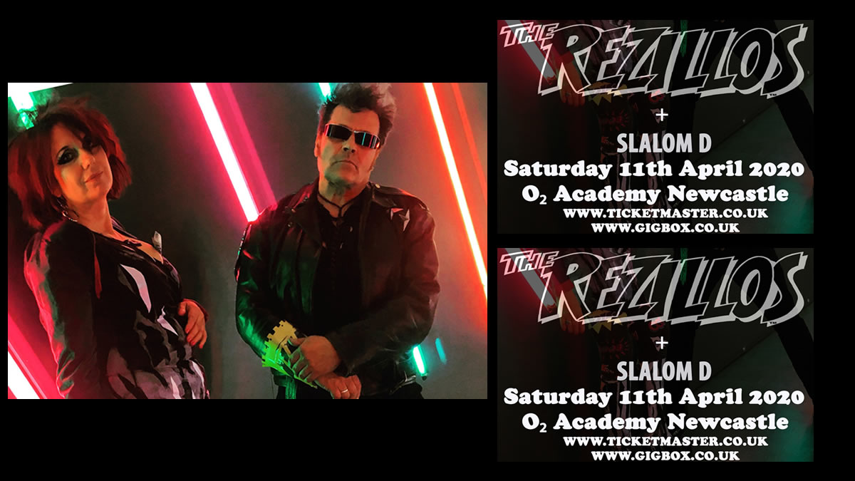 the_rezillos's tweet photo. Oh yes! Its Happening #Newcastle! The Rezillos drop into O2 Academy Newcastle on 11 04 2020. Rezillomania continues and with guests Slalom D! See pic for tix info. Come catch #TheRezillos and #SlalomD live! Its gonna be out of this world... https://t.co/4qkYXiQOAj