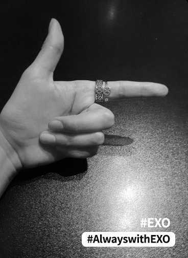 EXOFR_'s tweet photo. EXO 🤝 EXO-L
WE ARE ONE! Saranghaja❤️

#에리랑_같이걷자_종대야 #종대와함께 #ShallWeBeTogetherForever #OneGesture #AlwayswithEXO #엑소9명 #EXO @weareoneEXO https://t.co/4k48tWrFVh