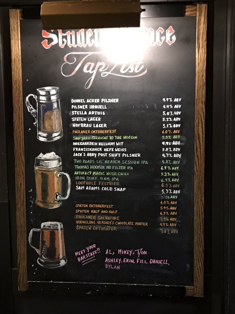 Lil Heaven is flowing at the Great Student Prince in Springfield, MA! <a href="/StudentPrinceMA/">Student Prince Cafe</a> <a href="/2RoadsBrewing/">Two Roads Brewing</a>