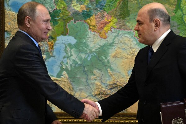 Путін запропонував кандидатуру глави податкової Мішустіна на посаду прем'єра РФ - Цензор.НЕТ 2425