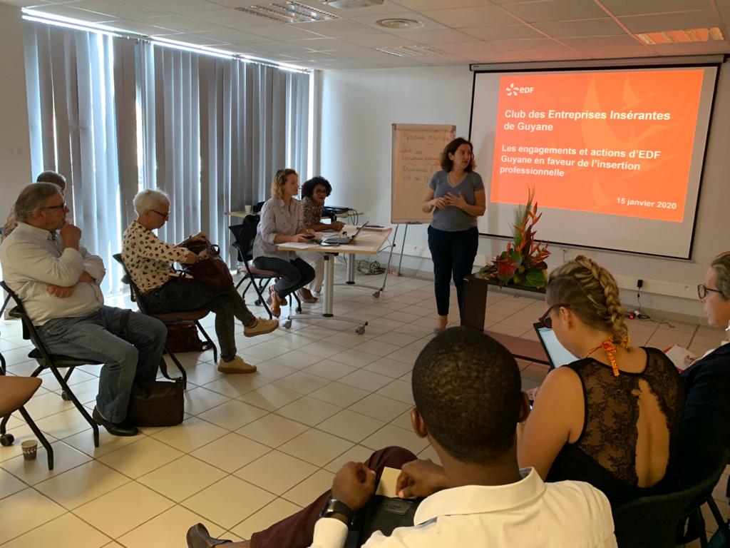 MedefGuyane's tweet photo. #Reunion trimestrielle du #Clubdesentreprisesinserantes @EDF_Guyane. Sujet : #handicap et Plan Régional d'Insertion des Travailleurs Handicapés avec @poleemploi_guya
Rejoignez le #ClubdesEntreprisesInsérantesdeGuyane
#MedefGuyane #LaDIECCTE #PoleEmploiGuyane #edfguyane https://t.co/QghqAjwEGw
