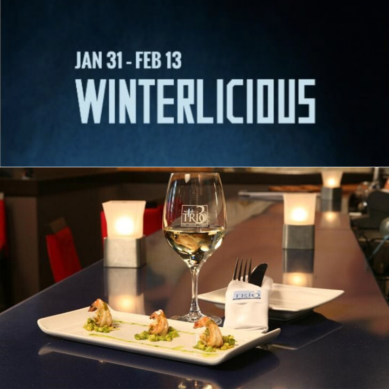 Triorestaurant's tweet photo. Are you ready for Winter @LiciousTO!? Book your table now and follow us for a sneak peek of Trio’s special menu… Visit https://t.co/XTz4whgn2N for more details 🍽️ #LiciousTO #EatAtTrio https://t.co/U159TBwxnf