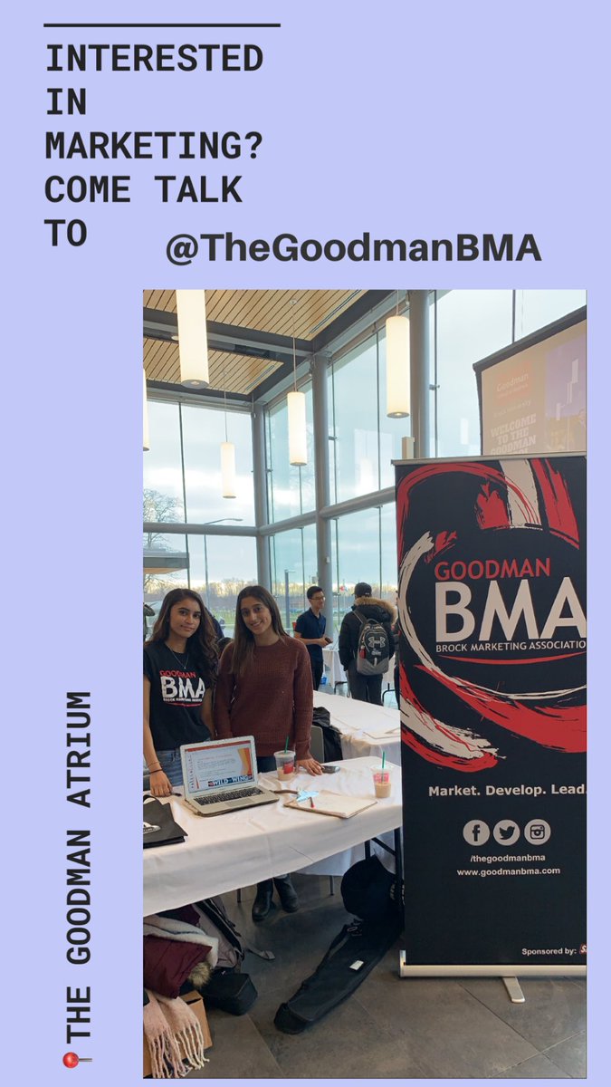 TheGoodmanBSA's tweet photo. @thegoodmanbma is here for all your marketing questions! https://t.co/VjPNQJ26h3