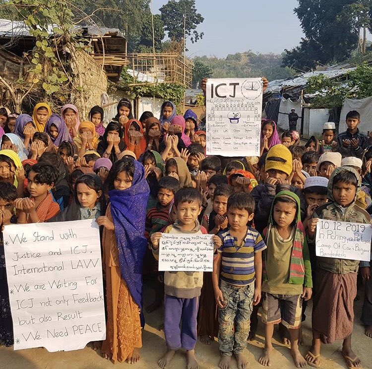 Let these #Rohingya orphans (whose parents were massacred by #Myanmar Tatmadaw) hear the good news

The <a href="/CIJ_ICJ/">CIJ_ICJ</a>  will on Thursday 23rd January be delivering its decision on the Provisional Measures requested by The Gambia for #Rohingya #Genocide case against Myanmar. https://
