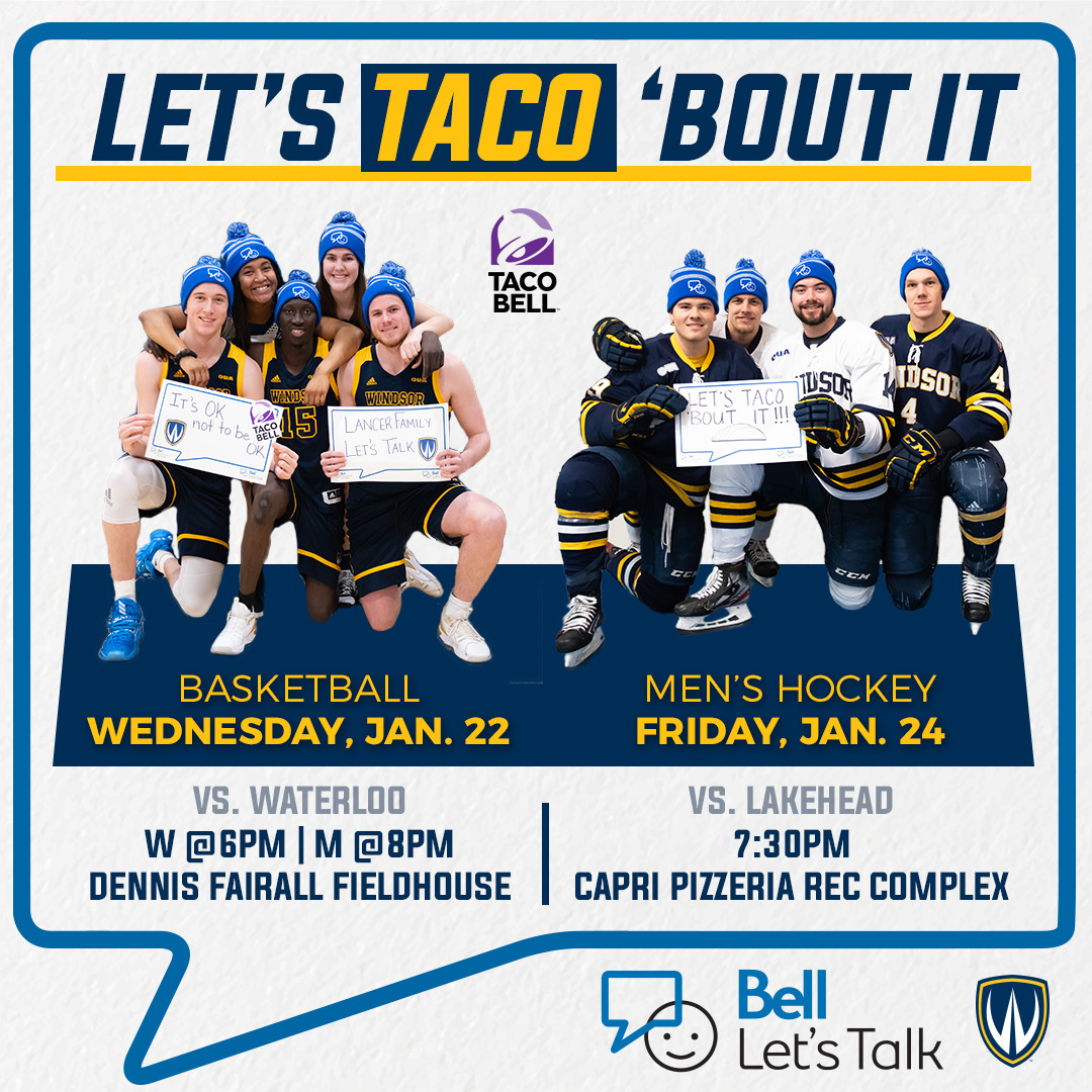 Come out and support our Lancers! There will be a bus to the hockey game leaving from Vanier starting at 6:00pm.