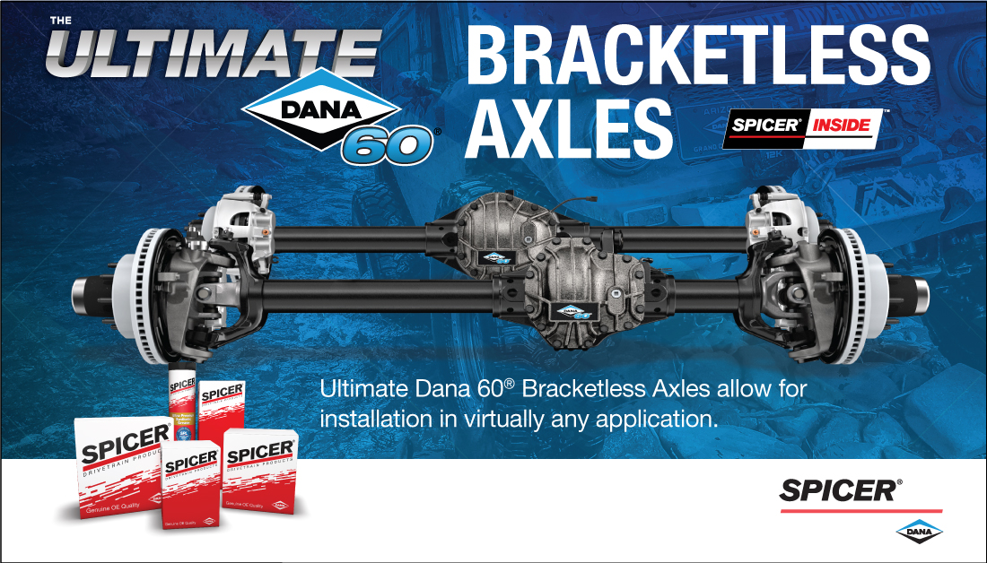 spicerparts's tweet photo. Modifiers appreciate the ease of the Ultimate Dana 60® #bracketless crate axle, which eliminates the need for bracket removal on the #UD60 when building a custom rig: https://t.co/jLpUcDGQsZ #ComingSoon #SpicerParts https://t.co/Hc54Ju9jn1