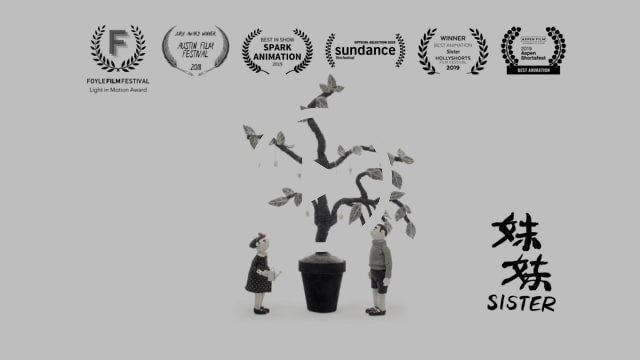 austinfilmfest's tweet photo. Can't say we're surprised that Siqi Song's incredible animated short SISTER received an Oscar Nomination! Siqi was recognized as the Jury Award winner for her Animated Short at #AFF25. Read about her storytelling process &amp; visit to the conference:
https://t.co/EFn2Cno5EE https://t.co/DNpEmTOxxs