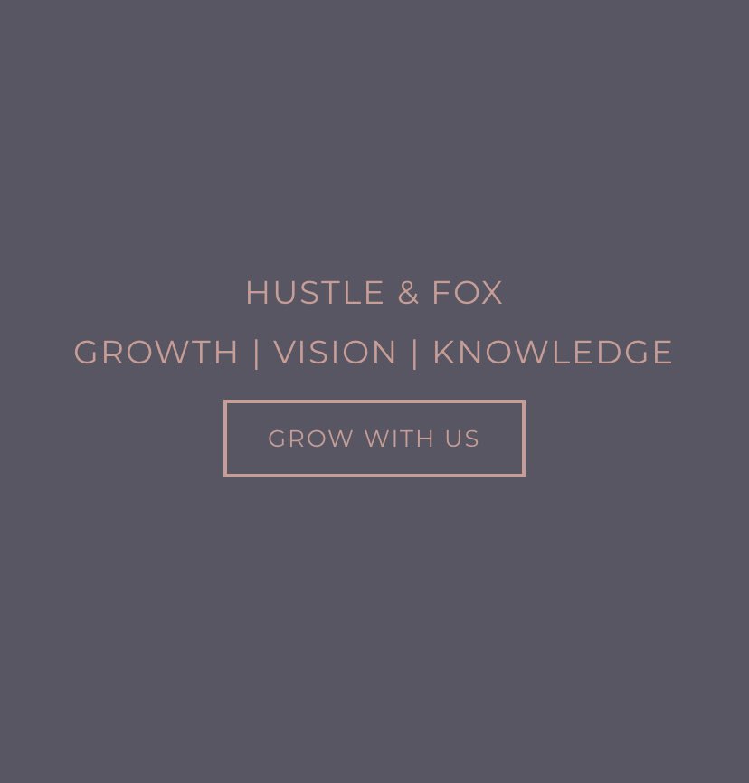 Sometimes, when you take stock, you realise you’re a long way from where you started as a business. We’re going back to our roots. Check out what we’re doing now...we are here if you need us #foxitup #smallbusinesssupport

hustleandfox.com