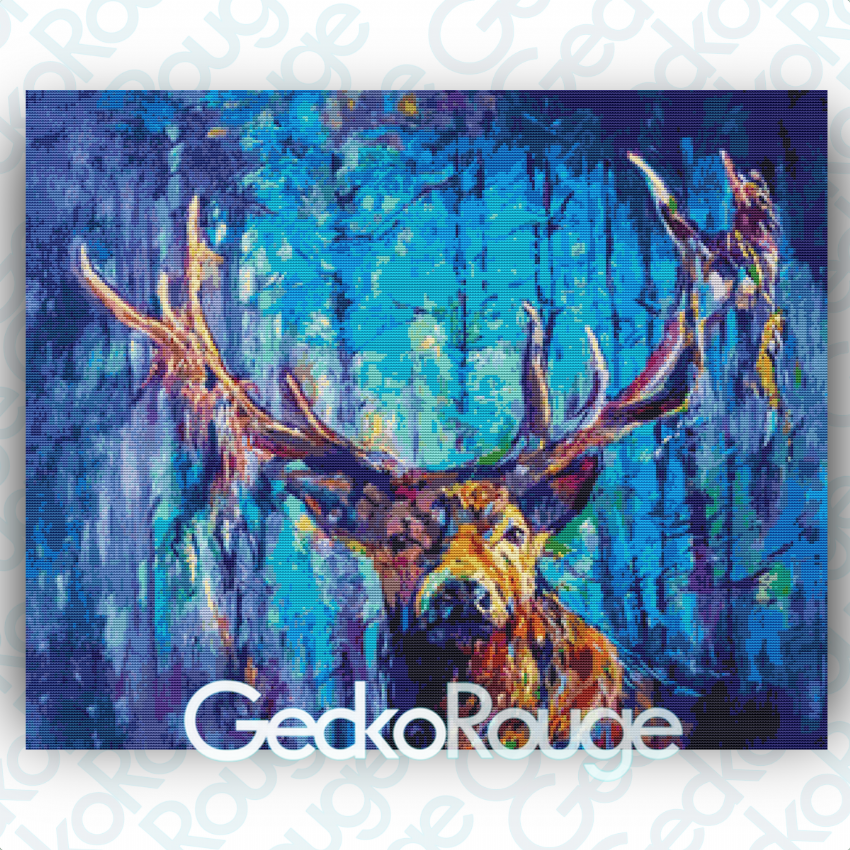 studio_gardner's tweet photo. Brand new cross stitch kit featuring my painting 'Woodland Dreamer' at GeckoRouge #handmadehour #crossstitch https://t.co/pCohz6HSV0 https://t.co/zSpqAmkqjQ