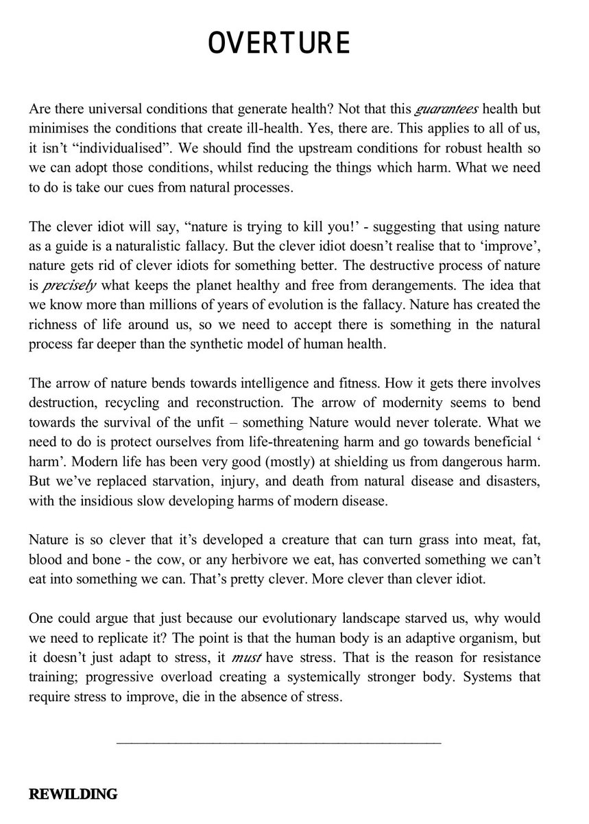 GuruAnaerobic's tweet image. KEYSTONE SPECIES &amp;amp; 'KEYSTONE DIET'

The idea is that the processes &amp;amp; dynamics in our body *exactly* match those of the environment. Environmentalists have figured out that 'rewilding' an area requires the reintroduction of a keystone animal - from this...

gumroad.com/l/obrlK