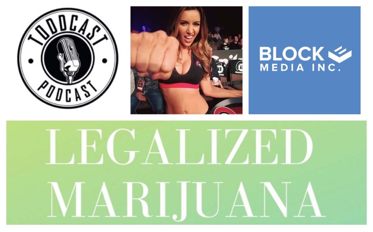 TODDCastPodcast's tweet photo. #Podcast 208 Legalized #Marijuana in #Canada: A Year Later. Twelve guests including #BellatorMMA octagon girl / #TheMAJicHour podcaster #MercedesTerrell share thoughts! https://t.co/FTwUmoxmBB
* #BlockEMedia @gilby_93 powers sporting guest visits! https://t.co/7ejj5rCB0Y