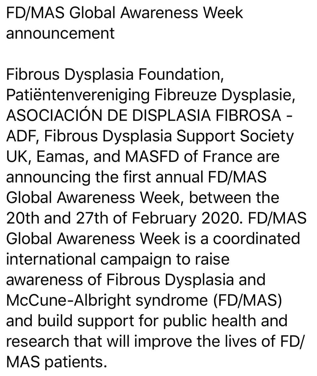 AnnaliesaAngel's tweet photo. So this is happening. #FibrousDysplasia #FDWarrior #RareDiseaseAwareness https://t.co/5DtbTEaDg6