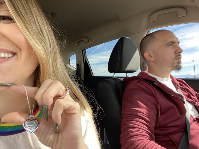 like.. a RED Tiffany&rsquo;s necklace to add to the collection &hearts;️😭 thank u boo @YoungPsychonaut https://t.