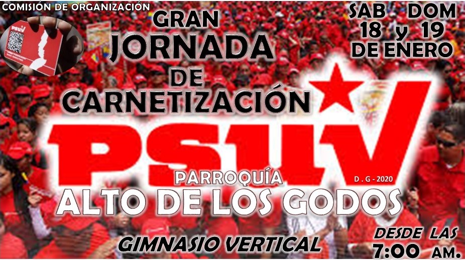EuribesGuevara's tweet photo. La poderosa maquinaria del @PartidoPSUV en Monagas con @yelitzePSUV_ lista para la jornada de Carnetizacion de la militancia. Venceremos ! 
@VTVcanal8 @telesurenglish @apcpsuvmonagas @PartidoPSUV @sandramar1004 @BontempsCesar @RTultimahora @williamnunez06 @ReporteYa @ActualidadR https://t.co/8JoUGGTeQW