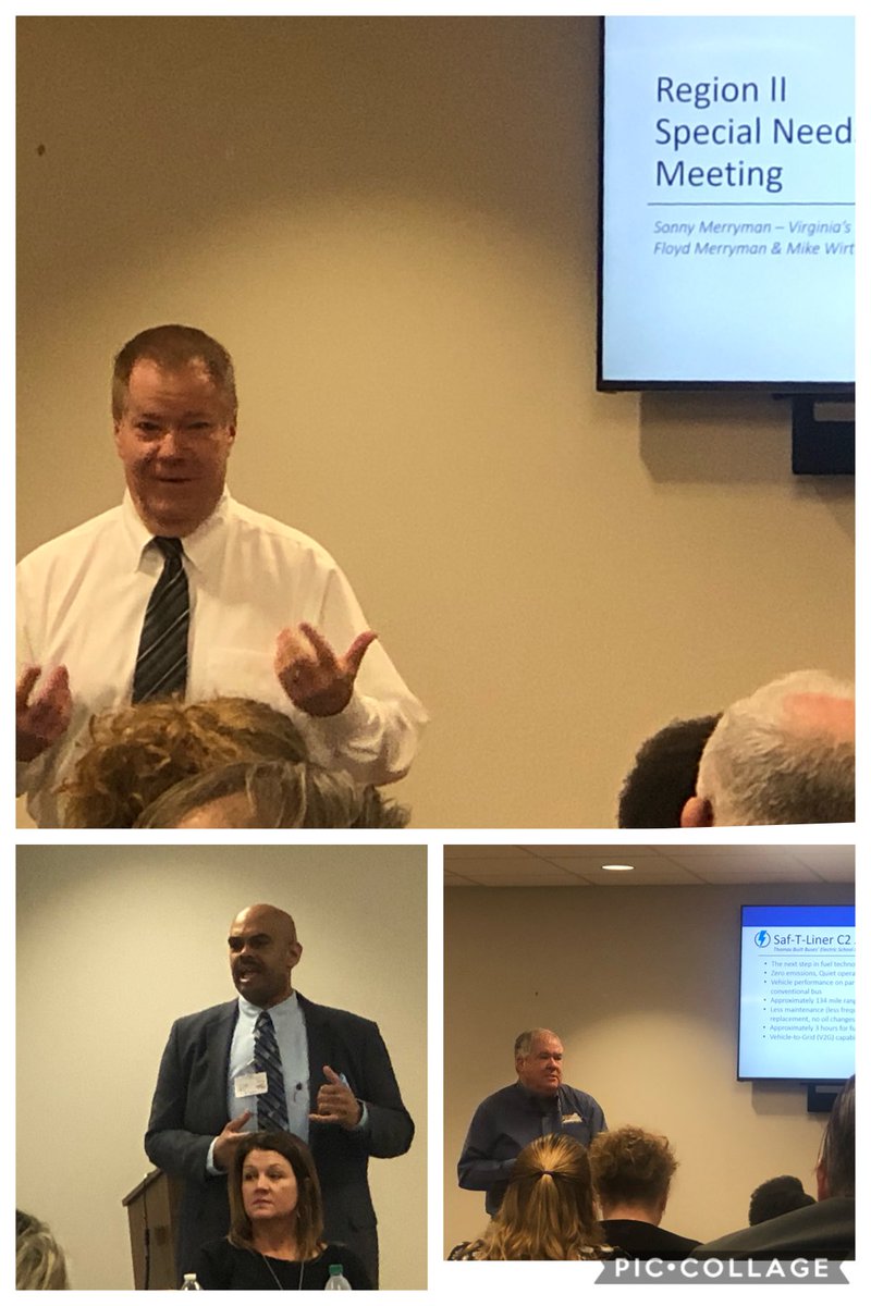 LisaPerkinsVT's tweet photo. Great job @drdmbenson and @herbertbyrd12 hosting the Transportation Regional Special EducationMeeting!  There was a lot of powerful brainstorming taking place in Region II! @cpschoolsva @EmpowerCPS @ExceptionalCPS https://t.co/zyRt8vlS5y