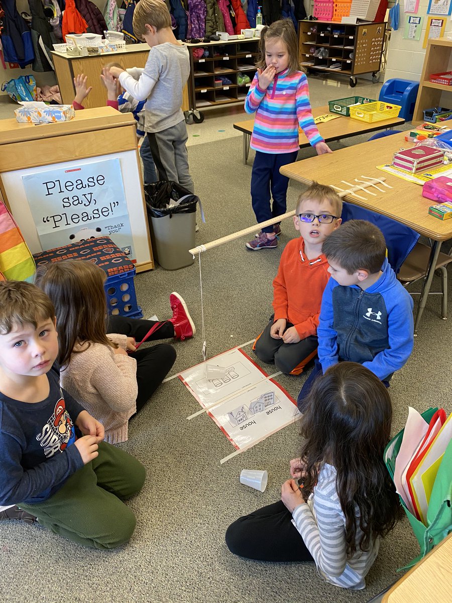 MrsBurnsKB's tweet photo. KB having fun with a wrecking ball experiment!  @MrsBurnsKB https://t.co/NgSfyzMAtY