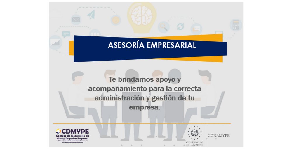 Servicios especializados con las empresas.

#AsesoríaGratis #seguimiento #empresarios #CDMYPE