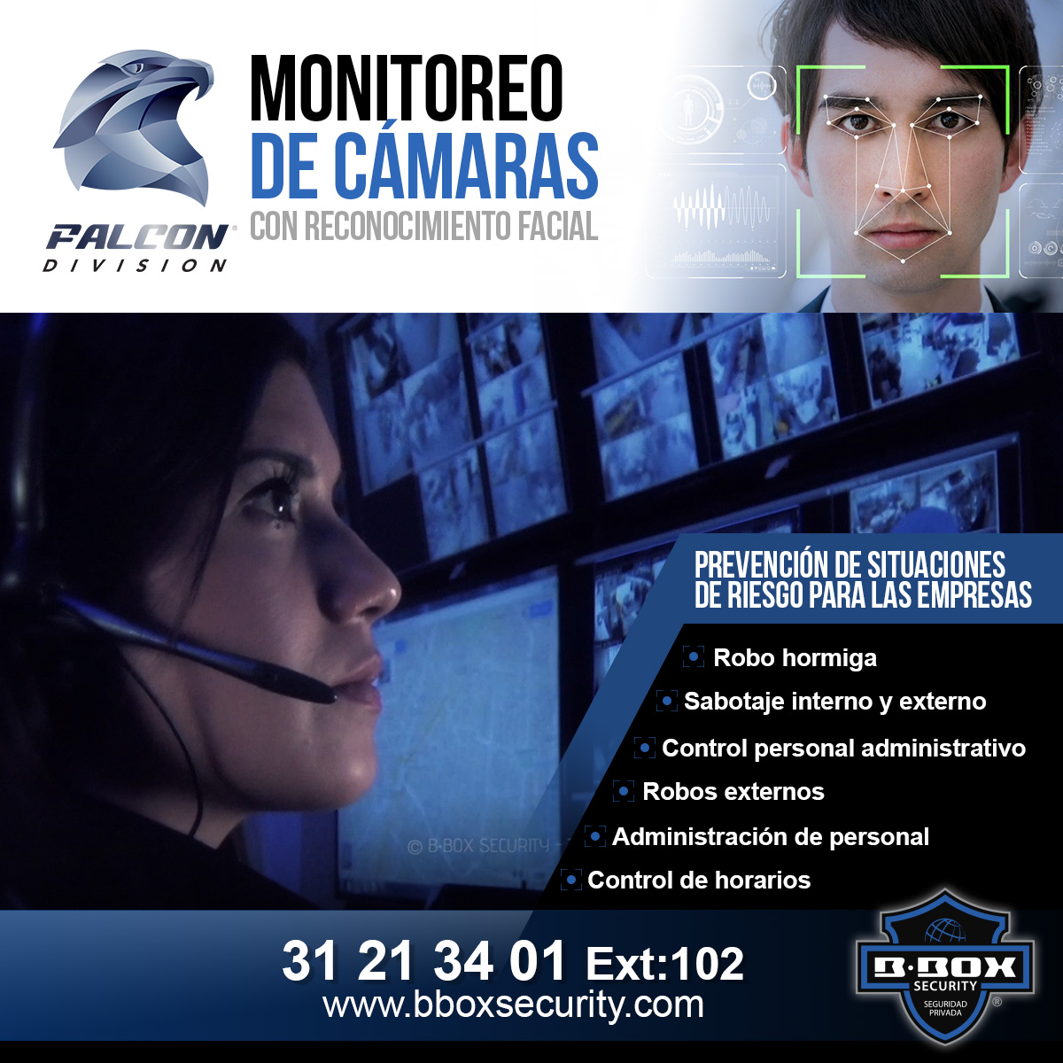BboxSecurity's tweet photo. Contamos con una de las mejores centrales de Monitoreo 🏆🌎
Operamos con personal altamente capacitado y calificado para operar nuestra central. 🕵️‍♀️

#monitoreo #rastreo #prevencionderiesgos #seguridadprivada #bboxsecurity https://t.co/OQBdUD0XTb