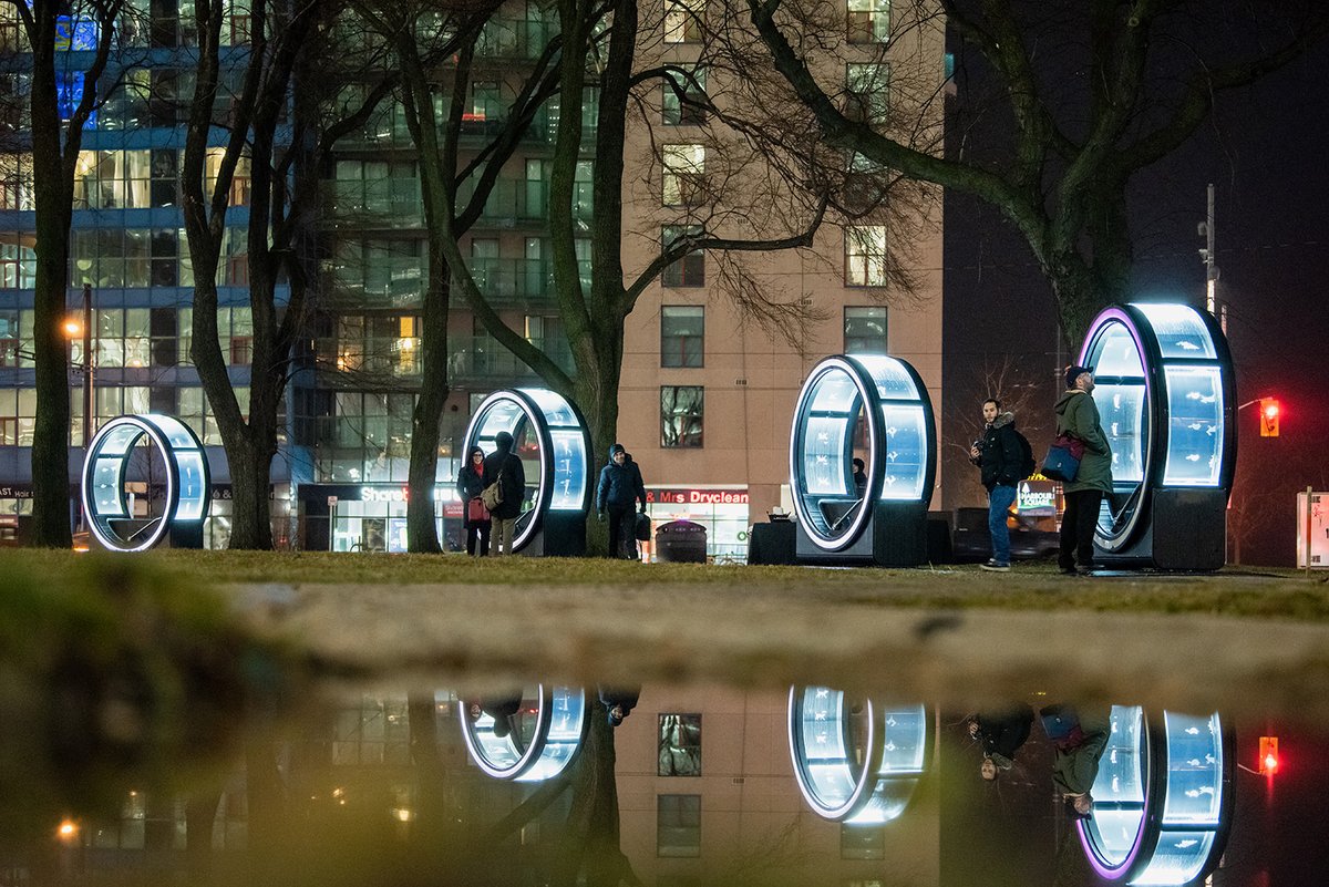 WaterfrontBIA's tweet photo. In case you happened to miss all of our 100 announcements that Winter Stations presents LOOP starts today... LOOP is happening now!! ๐
Go check out ๐ York Street Park from now until February 9th.
#loopTO #winterstations #TOwaterfront https://t.co/aP6KuIrppn