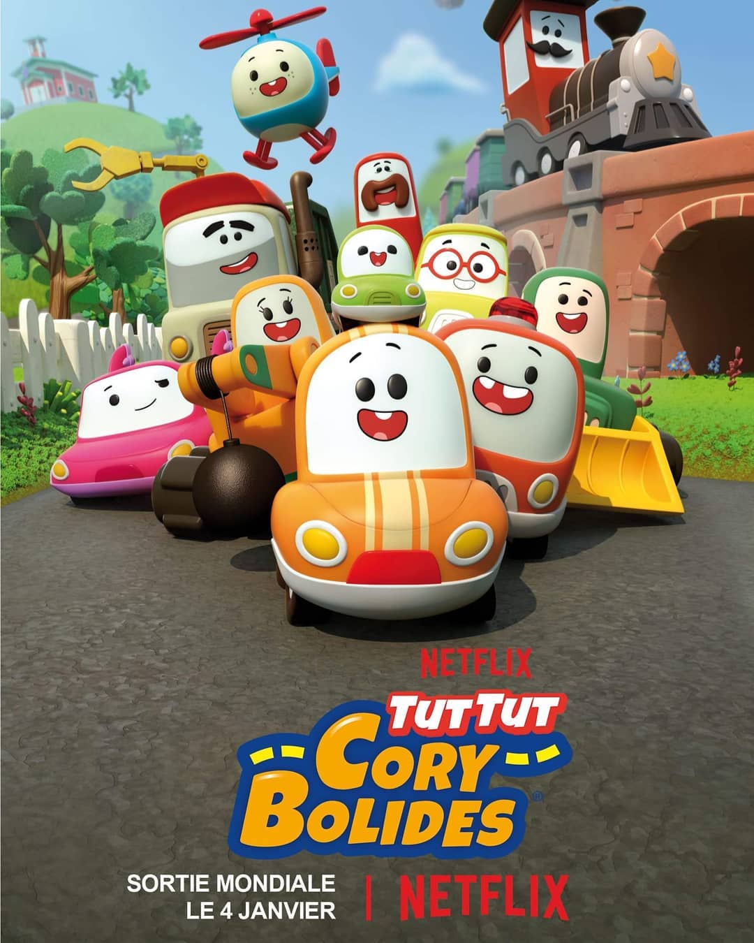 VTech Toys USA on X: Of course, @netflix is international, so there *is* a  French version of Cory Carson already - Tut! Tut! Cory Bolides, which  essentially means Toot Toot Cory Racecars.