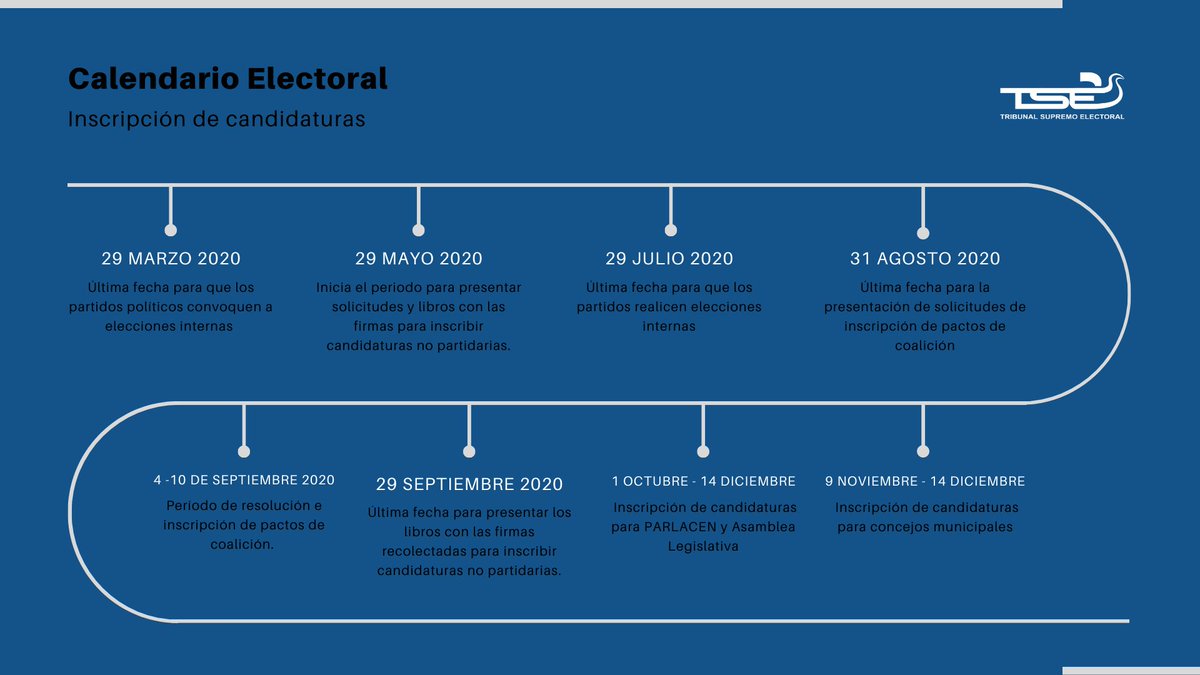 Tribunal Supremo Electoral 🇸🇻 tweet media