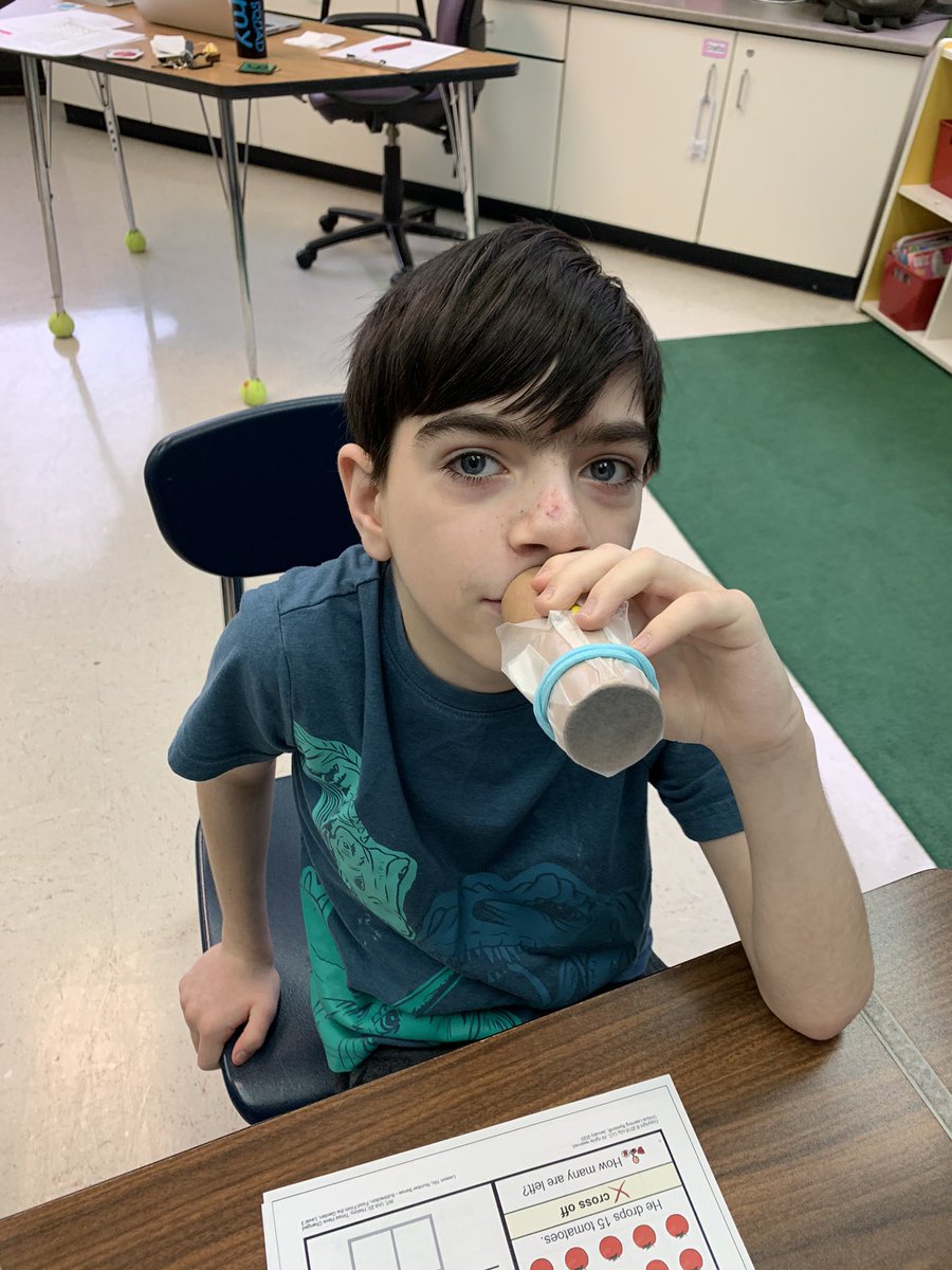 NtdseT's tweet photo. We made kazoos in our literacy group today! #NTDSEmpowers #MusicTherapy #MusicTherapyIllinois #uniquecurriculum https://t.co/EceSZPLJS9