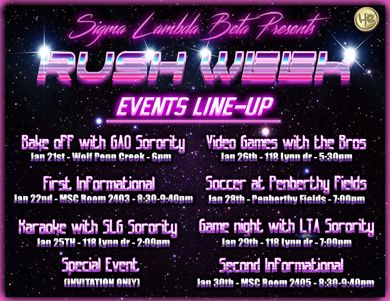 tamubetas's tweet photo. The time has come! Join us next week in our rush week events to get to know about the best brotherhood at Texas A&M University and how you can become one of our brothers! We look forward to meeting y'all and getting to know y'all. See y'all soon!🐎#Spring20 #rushSLB #betas #Tamu https://t.co/IdgBpMnflF