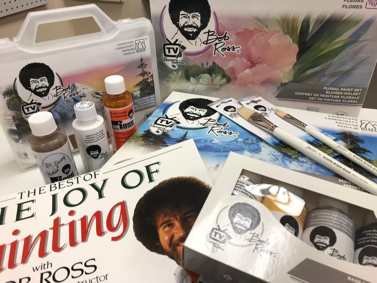 NotionsNews's tweet photo. โAll you need to paint is a few tools, a little instruction, and a vision in your mind.โ
โ Bob Ross
Click the link for todayโs #whatsnewwednesday video with special guest Bob Ross!๐โค๏ธ๐จ https://t.co/4LdJn9GTer
.
.
#bobross #quote #joyofpainting #art #supplyingcreativity https://t.co/Pl1ErWVeZD