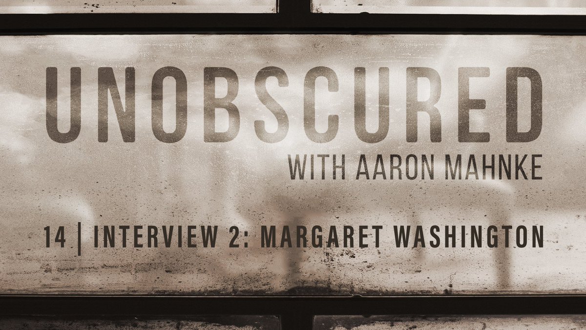 14 | INTERVIEW 2: Margaret Washington megaphone.link/unobscured

Our interview with <a href="/ProfMWashington/">Margaret Washington</a>, professor of History at <a href="/Cornell/">Cornell University</a> University. Her work on Sojourner Truth's life in the American landscape was invaluable for seeing spiritualism in a broad historical context.