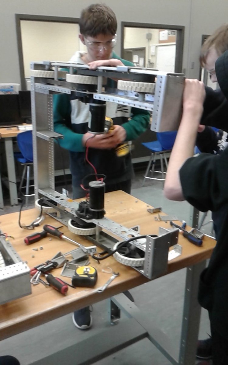 Getting our practice bot ready for all the tests and mock ups in the near future.