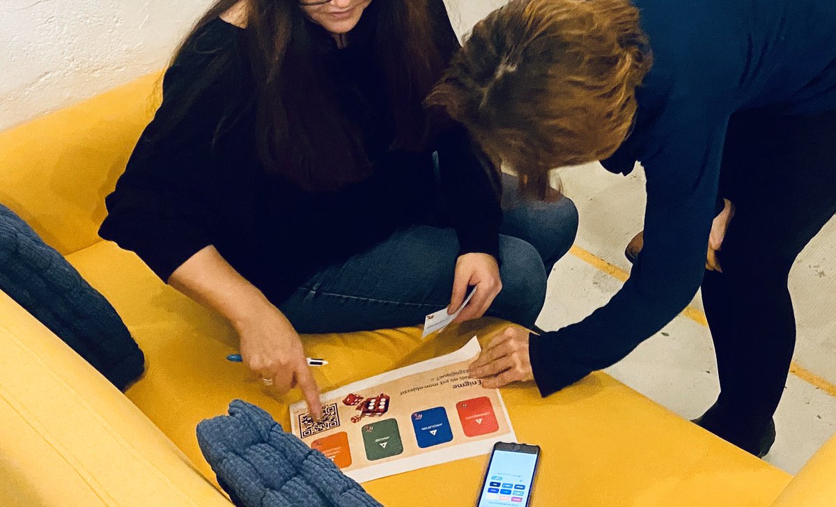 Animation d’une journée de formation dynamique, ludique et productive autour de la gamification et de la conception d’énigmes pédagogiques avec @Mine_de_Savoirs <a href="/FTRformation/">FTR formation</a>  ! #gamification #eater_egg #nudge