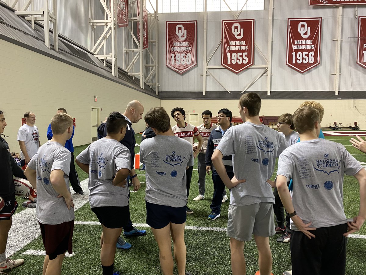 USARugby's tweet photo. National Development Tour Stop #1 in the 📚

Thank you to those who participated and supported in Oklahoma! See you next in Portland, OR. 

REGISTER » https://t.co/E3LWdsWZU6 https://t.co/70rIr9hfhn