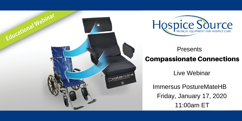 Our 2020 webinar series is kicking off this Friday! Sign up now to reserve your seat: bigmarker.com/hospice-source…
#hospice #hospicecare #webinar #education #hospiceeducation