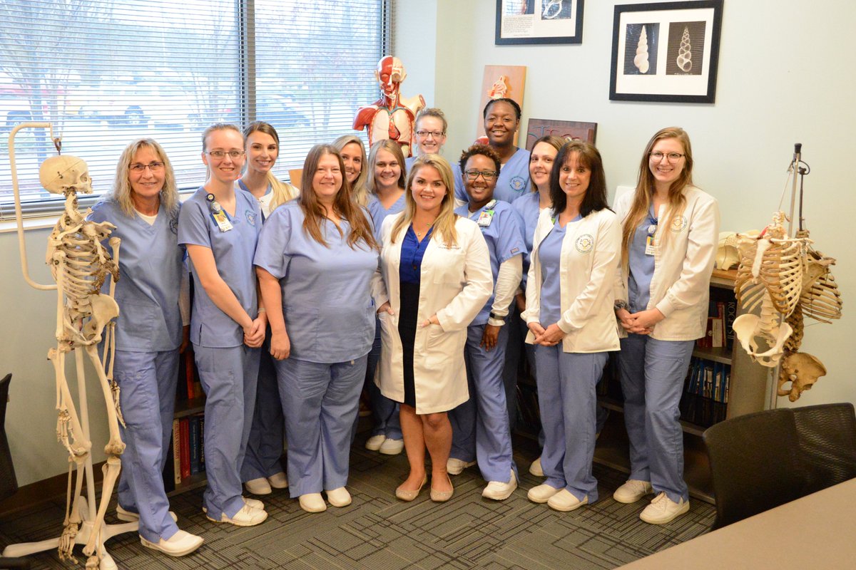 We always love seeing our #alumni come back to campus to tell the future students how they can be successful! Marie Evans, pictured center, was a 2011 #RadiologicTechnology program graduate. She then completed her BAS at Clayton State and in December became a PA!